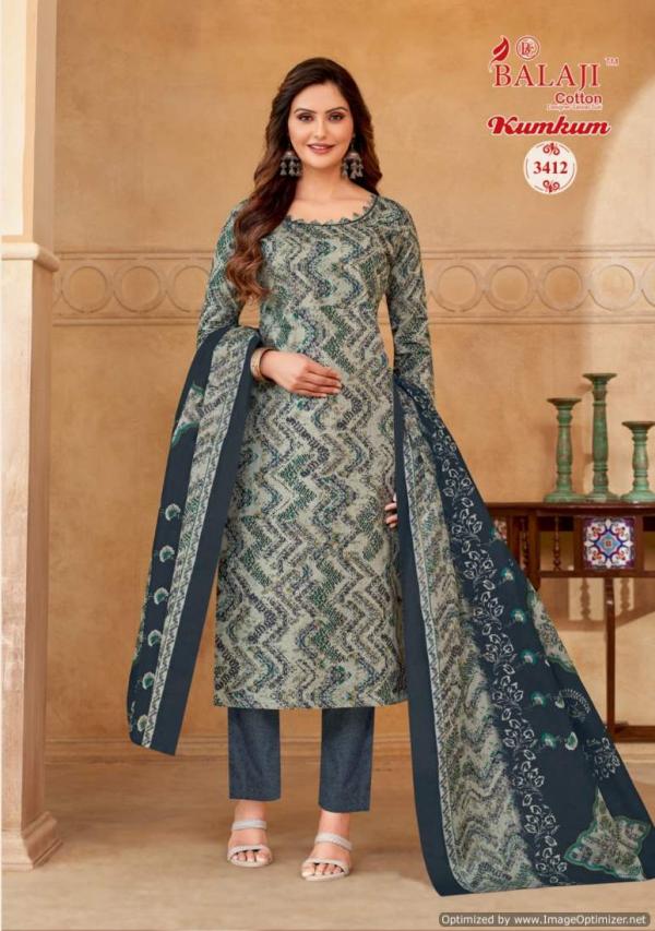 Balaji Kumkum Vol 34 Cotton Dress Material Collection